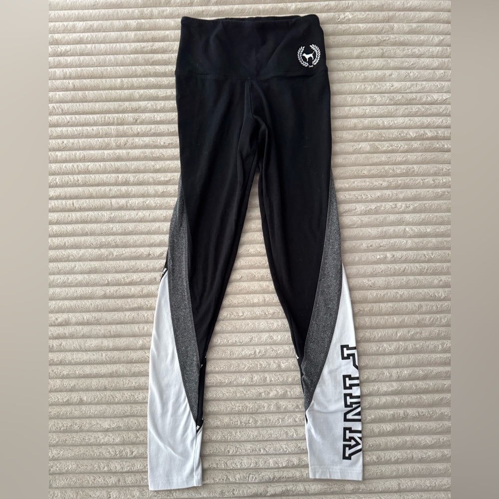 PINK Victoria's Secret Black Yoga Leggings